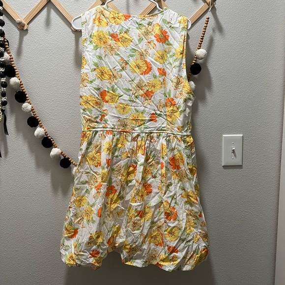 Faithfull the Brand Plunge neck tie front Mini Dress - Picture 3 of 6